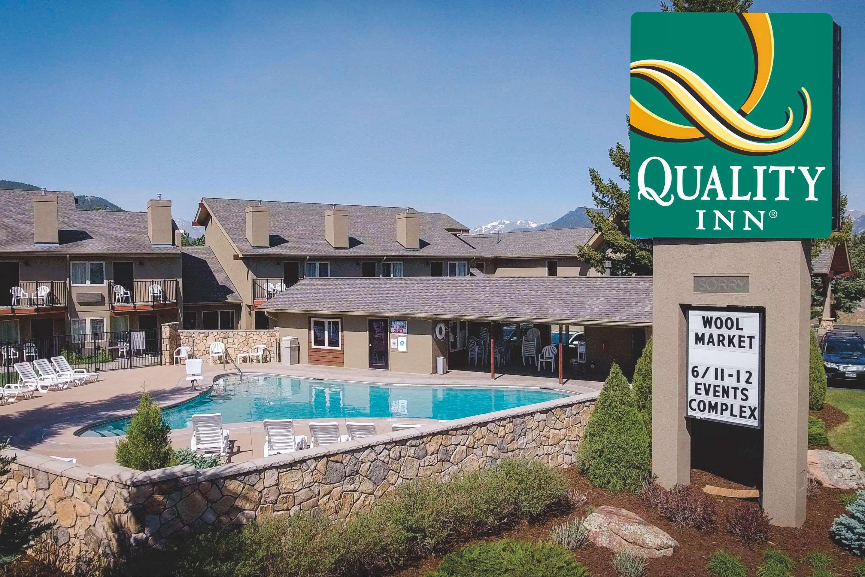 Quality Inn Near Rocky Mountain National Park Estes Park Buitenkant foto