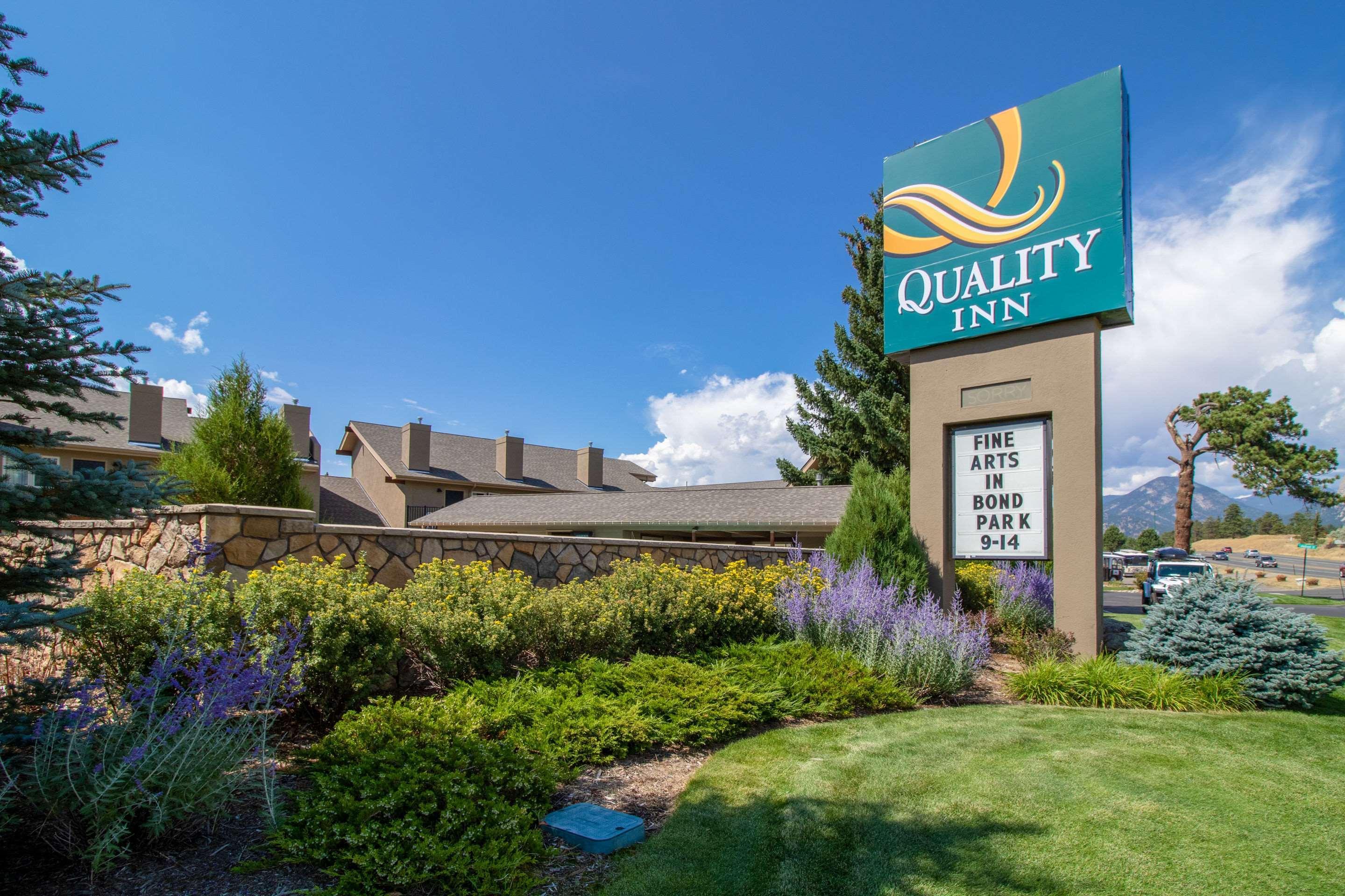 Quality Inn Near Rocky Mountain National Park Estes Park Buitenkant foto